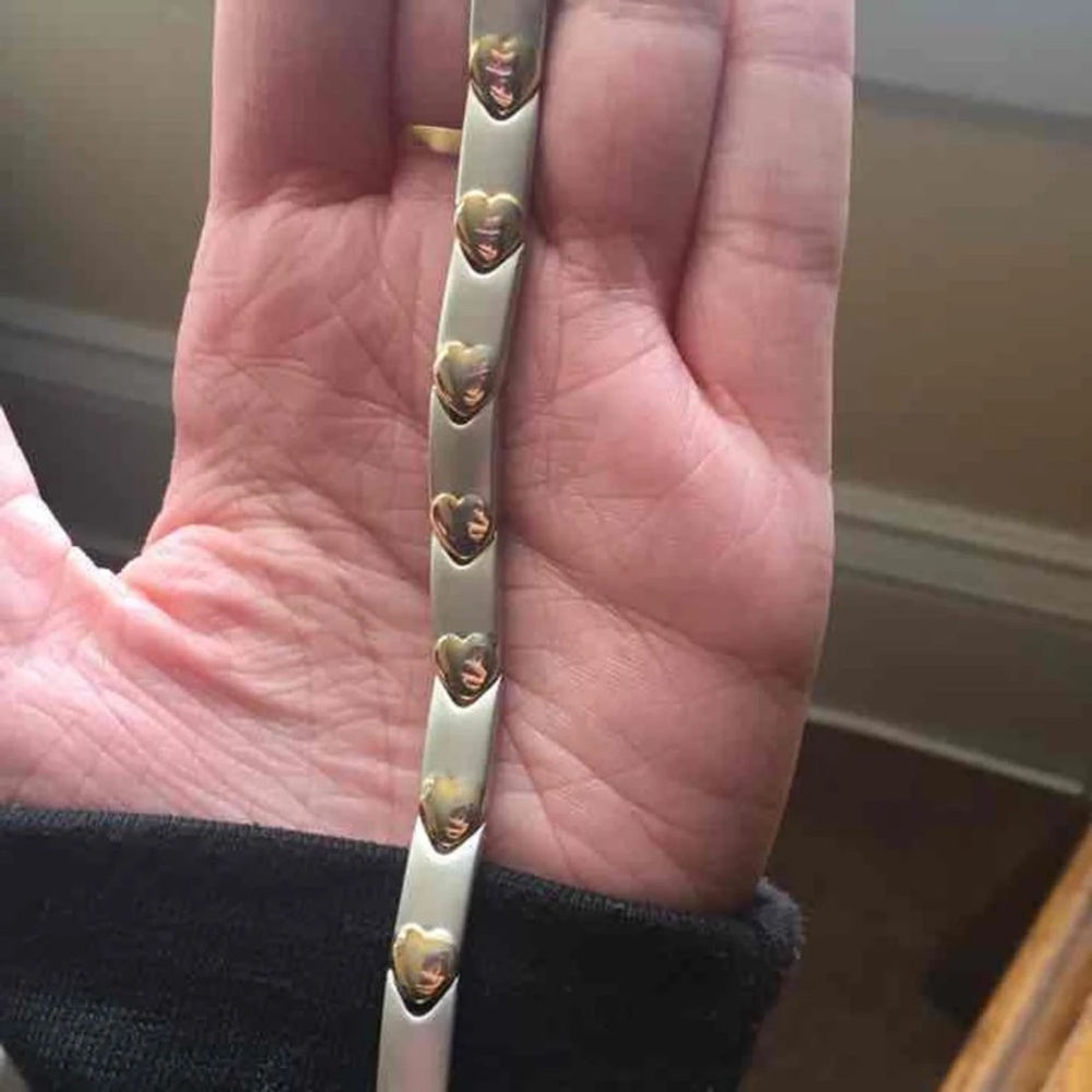 Vintage heart bracelet